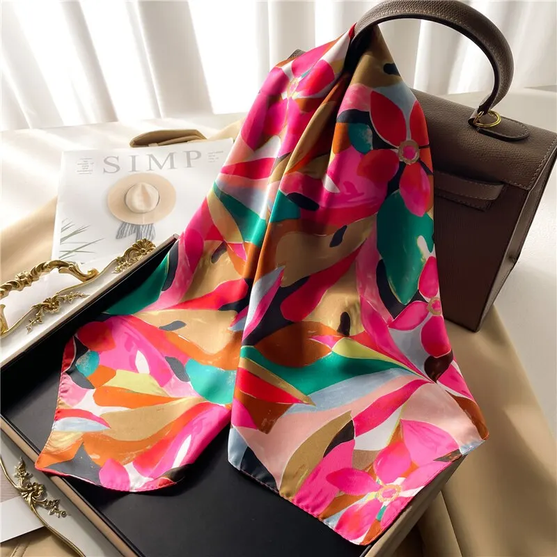 Luxury Satin Silk Square Scarf for Women Design Hair Ribbon Neckerchief Bandana Female Hijab Headband Wrist Wraps Shawl 3 Mallzona Sd265affc642e4799bf3375b07077aa20r Luxury Satin Silk Square Scarf for Women Design Hair Ribbon Neckerchief Bandana Female Hijab Headband Wrist Wraps Shawl Mallzona