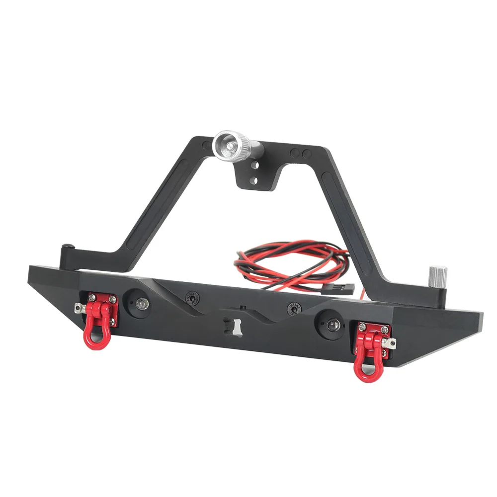 Металлический бампер со светодиодными лампами для 1/10 RC Crawler Axial SCX10 90046 SCX10 III AXI03007 TRAXXAS TRX4, задний
Металлический бампер со светодиодными лампами для 1/10 RC Crawler Axial SCX10 90046 SCX10 III AXI03007 TRAXXAS TRX4, задний