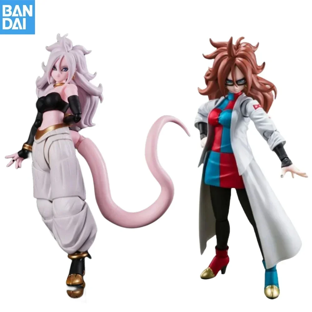 Original Bandai Anime Dragon Ball Genuine S.H.Figuarts Android No.21 Female 18cm Action Figure Battle Collectible Doll Toy Girls 
Original Bandai Anime Dragon Ball Genuine S.H.Figuarts Android No.21 Female 18cm Action Figure Battle Collectible Doll Toy Girls