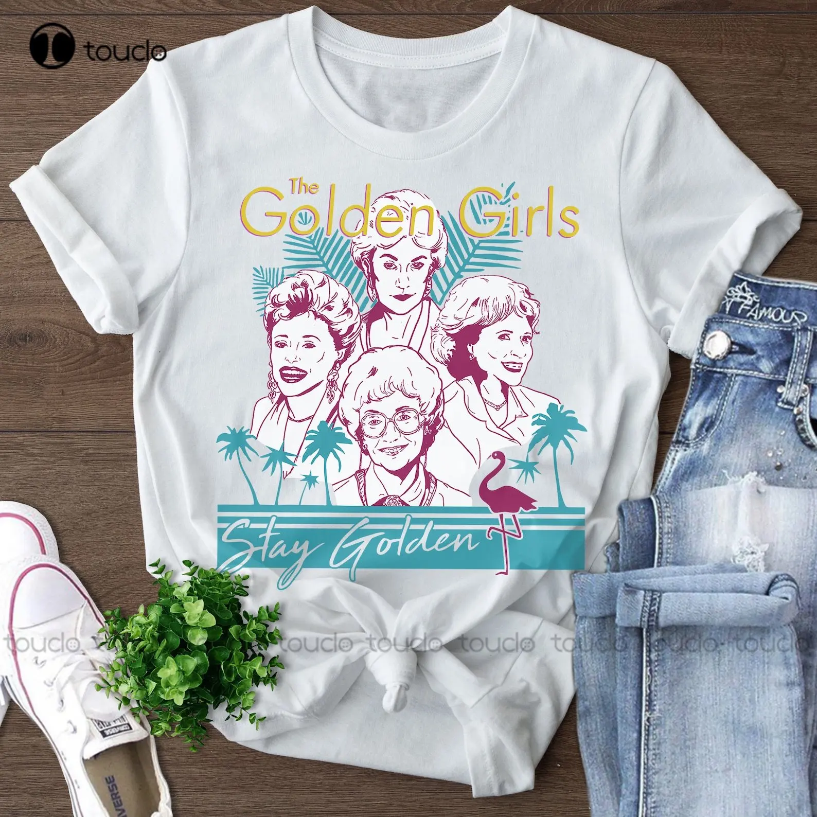 

Stay Golden Shirt Rose Blanche Dorothy Sophia T-Shirt Girls Custom Shirt Movie Quote Unisex Tee Shirt Mom Shirts For Women