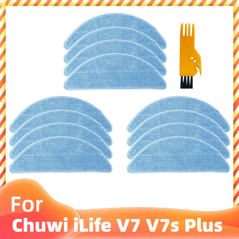 

Mop Cloth Dishcloth For Chuwi iLife V7 / V7s Plus Robot Robotic Vacuum Cleaner Parts Kits Replacement Accessories Household