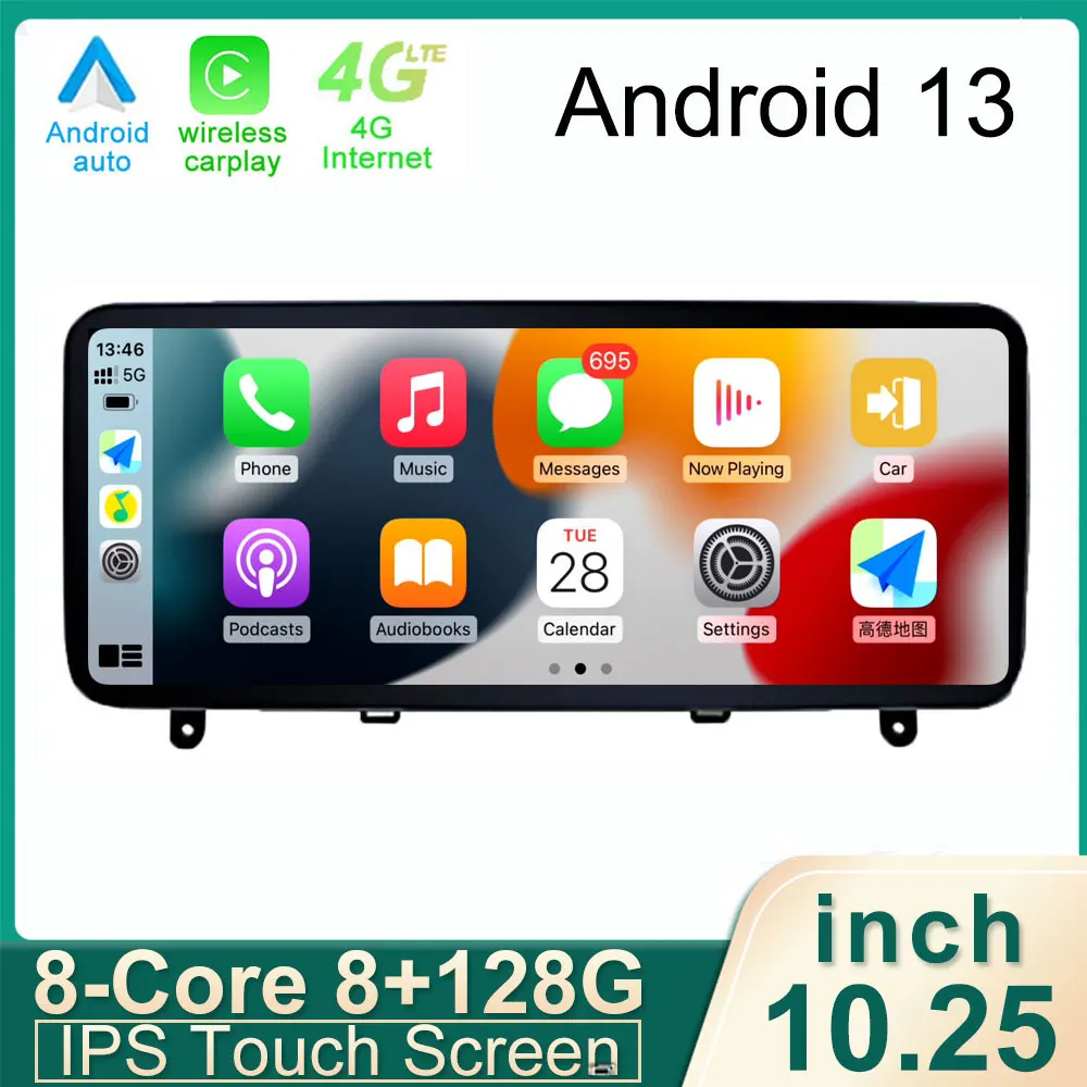For Benz C W204 2008-2012 Android 13 Touch Screen 10.25 Inch Car Accessories Multimedia Auto Carplay Monitors Video Radio Player
For Benz C W204 2008-2012 Android 13 Touch Screen 10.25 Inch Car Accessories Multimedia Auto Carplay Monitors Video Radio Player