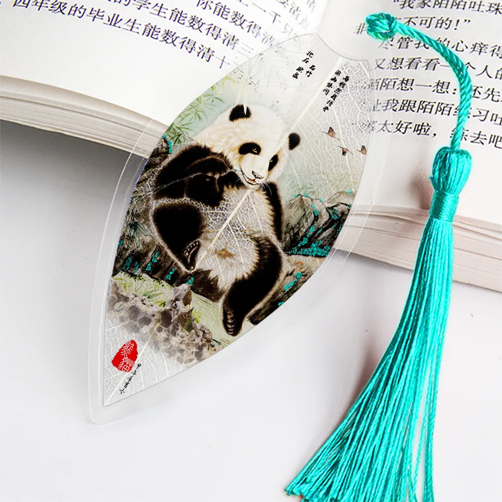1Pcs Pretty Aesthetic Leaf Vein Bookmark Cute Panda Bookmarks Gift for Friends Students School Supplies
1Pcs Pretty Aesthetic Leaf Vein Bookmark Cute Panda Bookmarks Gift for Friends Students School Supplies