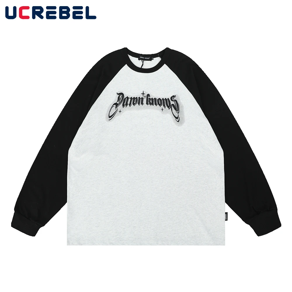 Letter Embroidery Crew Neck Long Sleeve T-shirt Mens Autumn Casual Contrast Paneled Streetwear Loose Raglan Sleeve Top
Letter Embroidery Crew Neck Long Sleeve T-shirt Mens Autumn Casual Contrast Paneled Streetwear Loose Raglan Sleeve Top