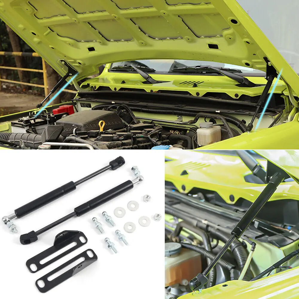Car Front Gas Shock Hood Shock Strut Bars Damper Lift Support For Suzuki Jimny JB74 2019 2020 2021 2022 2023
Car Front Gas Shock Hood Shock Strut Bars Damper Lift Support For Suzuki Jimny JB74 2019 2020 2021 2022 2023