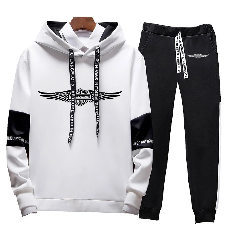 Goldwing GL1800 GL1500 Motocycles Print Hoodie Trouser Set Leisure Fashion Sweatshirt Sweatpants Suit Hooded Male Sportswear
Goldwing GL1800 GL1500 Motocycles Print Hoodie Trouser Set Leisure Fashion Sweatshirt Sweatpants Suit Hooded Male Sportswear