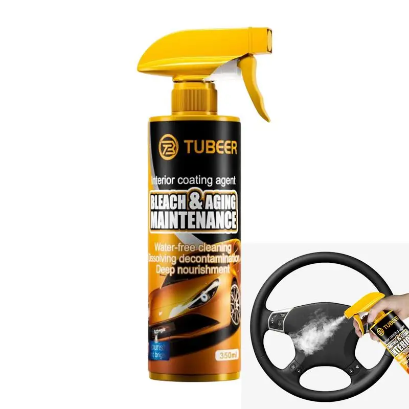 Auto Interior Cleaning Spray 11.8oz Sun Visor Cleaner Spray For Maintenance Refurbishes Car Seat Center Console Air Outlet
Auto Interior Cleaning Spray 11.8oz Sun Visor Cleaner Spray For Maintenance Refurbishes Car Seat Center Console Air Outlet