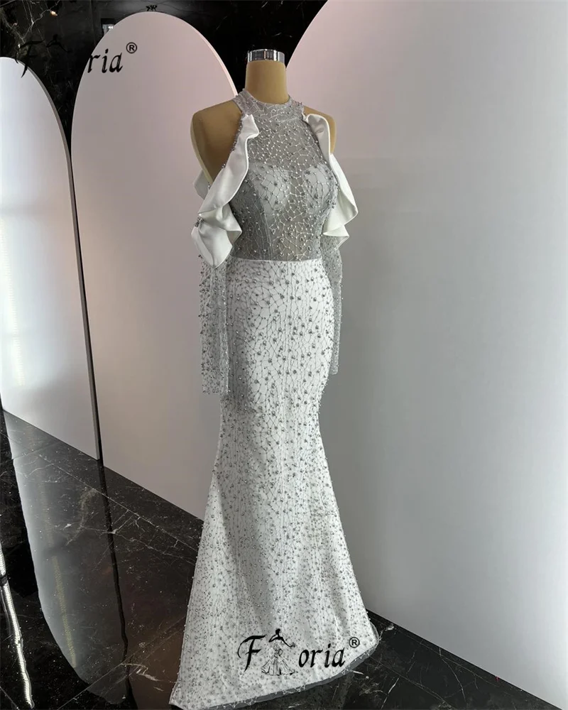 Женское вечернее платье-русалка, объемное кружевное платье с жемчугом, платье для выпускного вечера, арабское официальное платье
Женское вечернее платье-русалка, объемное кружевное платье с жемчугом, платье для выпускного вечера, арабское официальное платье