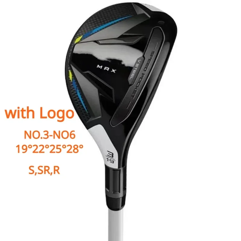 

Men's S2 MAX 19/22/25/28 Degree Golf Clubs Hybrids Wedges Loft Graphite Shaft High Quality With Logo Utility