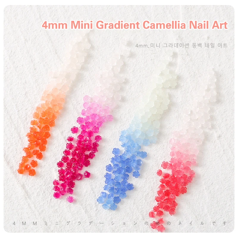 100PCS/bag Mixed Design 3D Resin Nail Art Decorations Charms Kawaii Accessories Iced Camellia Roses Change Colour Manicure Part
100PCS/bag Mixed Design 3D Resin Nail Art Decorations Charms Kawaii Accessories Iced Camellia Roses Change Colour Manicure Part