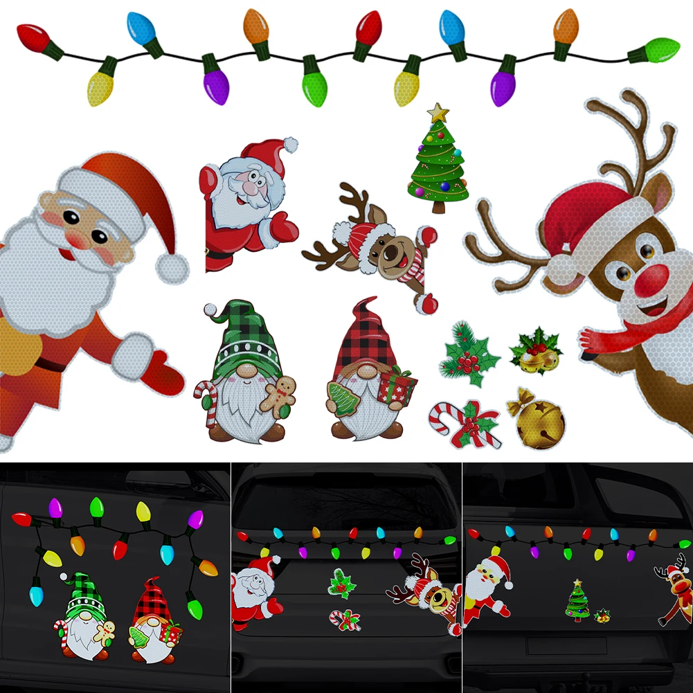 Magnetic Car Stickers Christmas sticker Santa Claus Snowman Christmas Tree Refrigerator laptop skateboard New Year Sticker 1set
Magnetic Car Stickers Christmas sticker Santa Claus Snowman Christmas Tree Refrigerator laptop skateboard New Year Sticker 1set