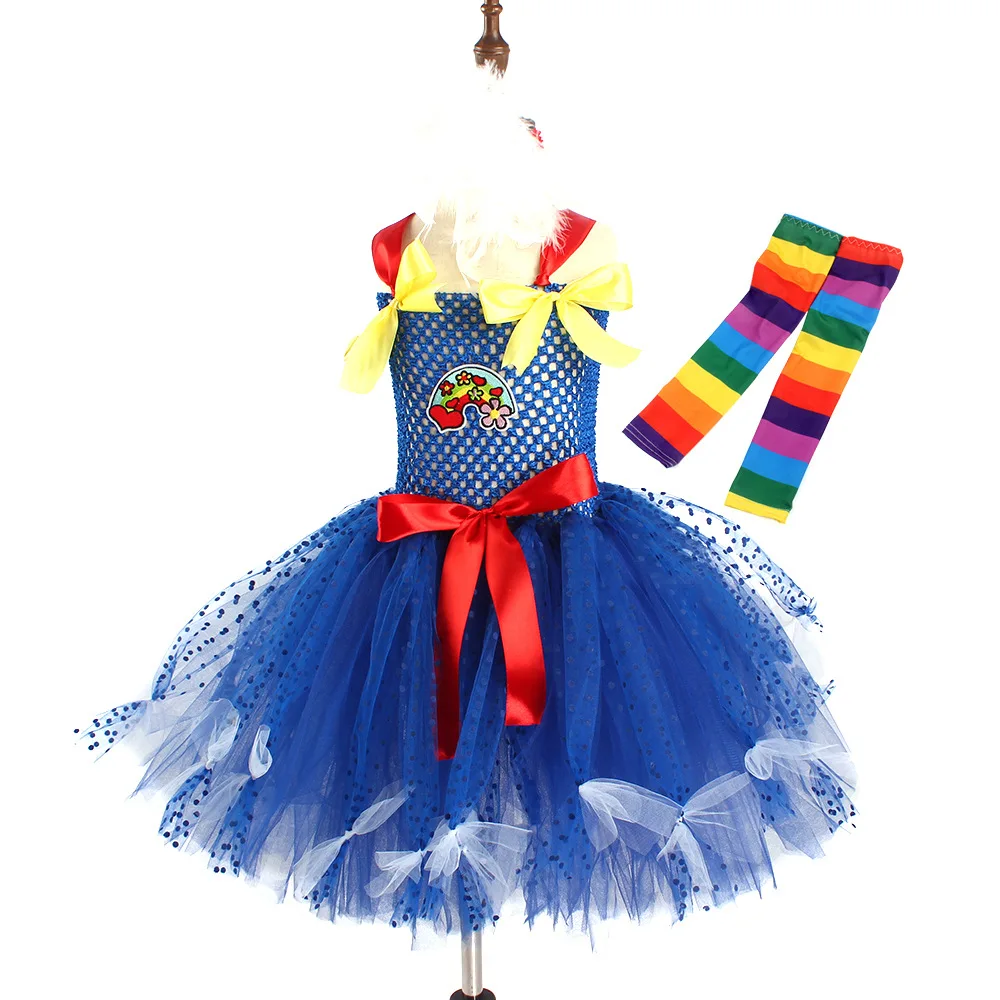 

Мультяшный персонаж ферма девушка косплей свежее поле стиль тёмно-синий платье костюм для девочки карнавал Вечерние