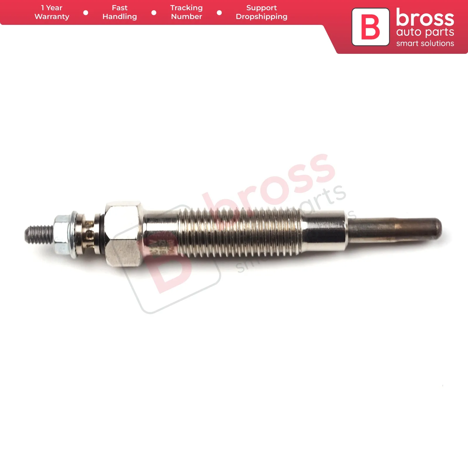 

Bross BGP80 1 Piece Heater Glow Plug 11 Volt MD197511, GN107, 0100226511, 0 250 202 093, CY57 for Mitsubishi Hyundai Top Store