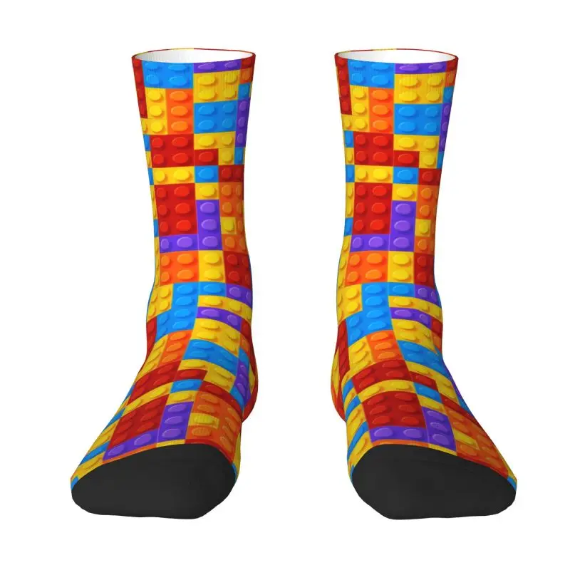 Toy Building Bricks Pattern Men Women Crew Socks Unisex Funny Spring Summer Autumn Winter Dress Socks
Toy Building Bricks Pattern Men Women Crew Socks Unisex Funny Spring Summer Autumn Winter Dress Socks