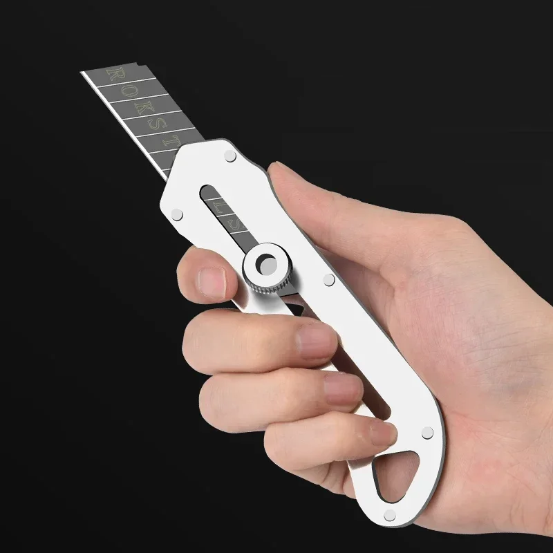 

Канцелярский нож, художественный карманный нож из нержавеющей стали, выдвижной металлический стальной нож, универсальный нож