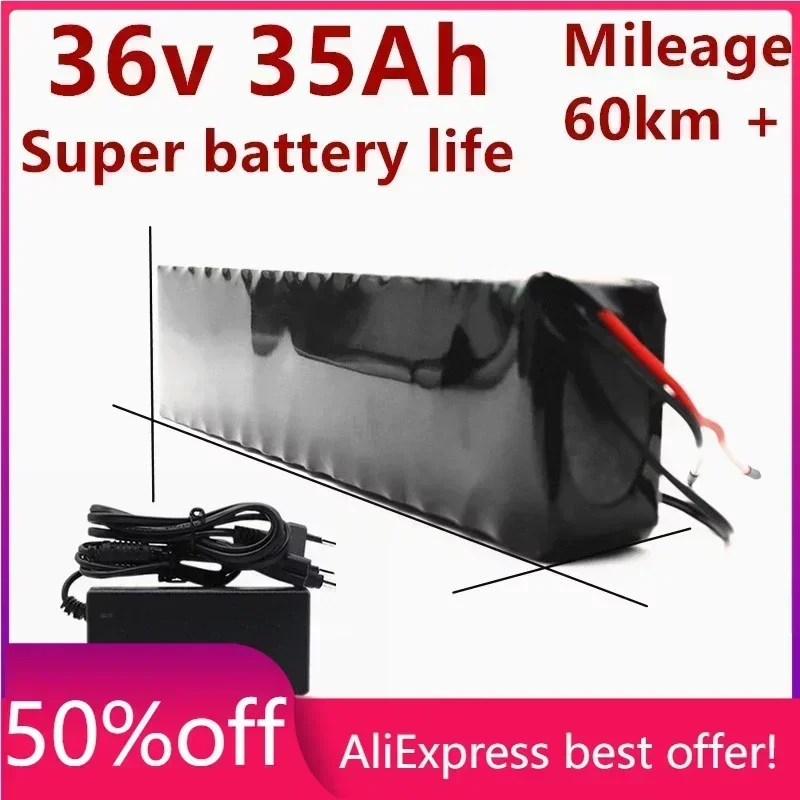 36V 35000mAh Battery e bike Battery Pack 18650 Li-Ion Battery 500W High Power and Capacity 42V Motorcycle Scooter with Charger
36V 35000mAh Battery e bike Battery Pack 18650 Li-Ion Battery 500W High Power and Capacity 42V Motorcycle Scooter with Charger