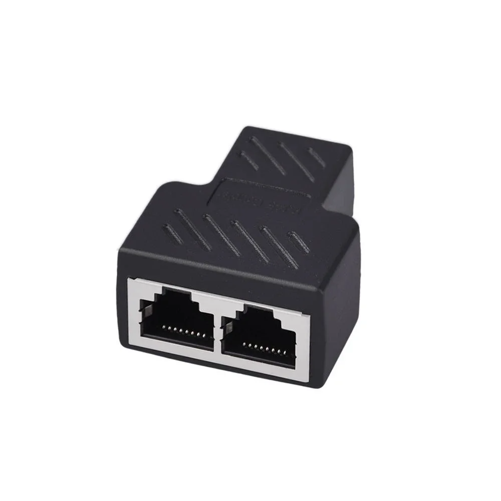 

1 to 2 Possibilities Network LAN Cable Ethernet Female Cat6 RJ45 Splitter Plug Adapter UTP Cat7 5e Conector Switch Adapter coupl