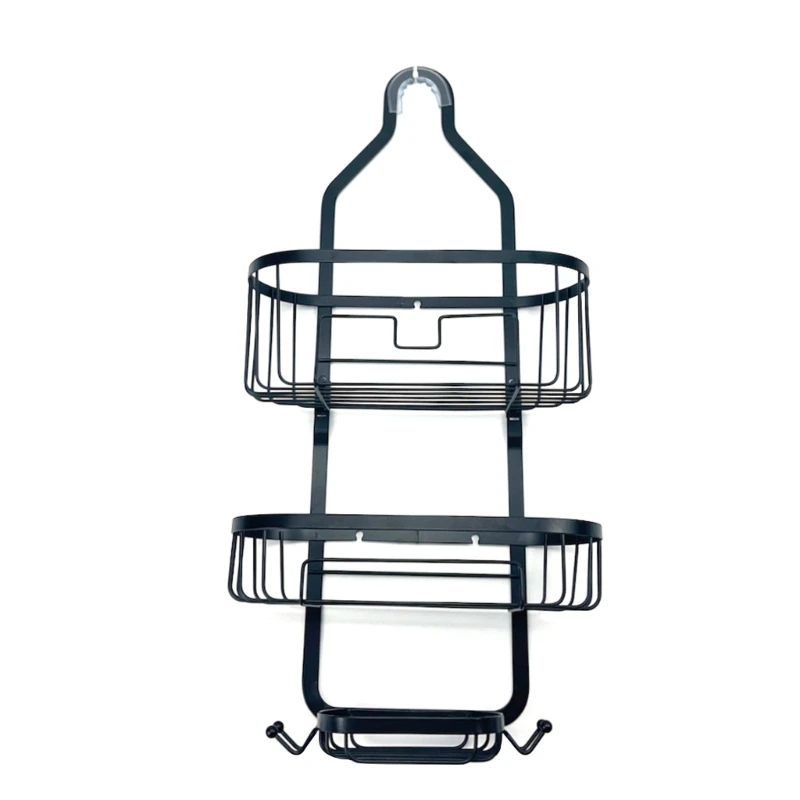 Bathroom Shelves Without Drilling 3 Layers Hanging Shower Over Head Shower Bathroom Storage Rack with Hooks
Bathroom Shelves Without Drilling 3 Layers Hanging Shower Over Head Shower Bathroom Storage Rack with Hooks