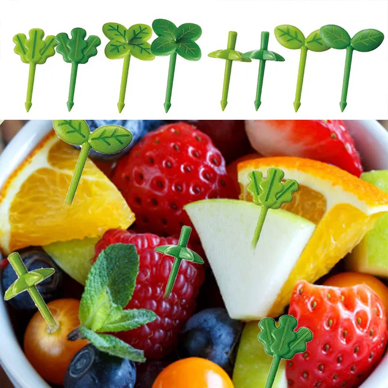 15-6pcs/set Leaves Fruit Fork Kids Snack Dessert Decoration Forks Toothpick Lunch Salad Decoration Accessories Cake Picks
15-6pcs/set Leaves Fruit Fork Kids Snack Dessert Decoration Forks Toothpick Lunch Salad Decoration Accessories Cake Picks