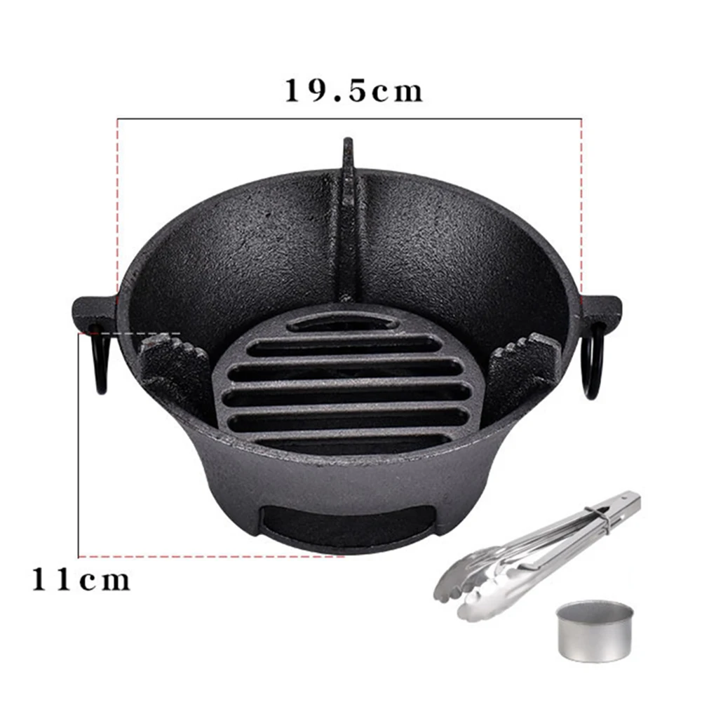 

Outdoor Charcoal Stove Cast Iron Charcoal Stove Korean Cooktop Japanese Barbecue Grill Oven For Camping Picnics Barbecues