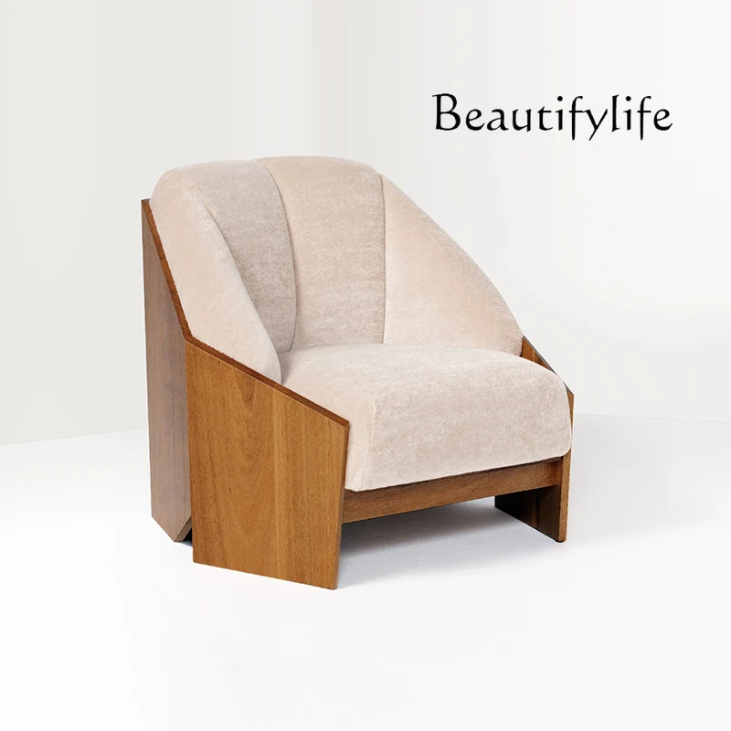 Designer Armrest Backrest Couch Log Silent Style Small Apartment Balcony Living Room Nordic Minimalist
Designer Armrest Backrest Couch Log Silent Style Small Apartment Balcony Living Room Nordic Minimalist