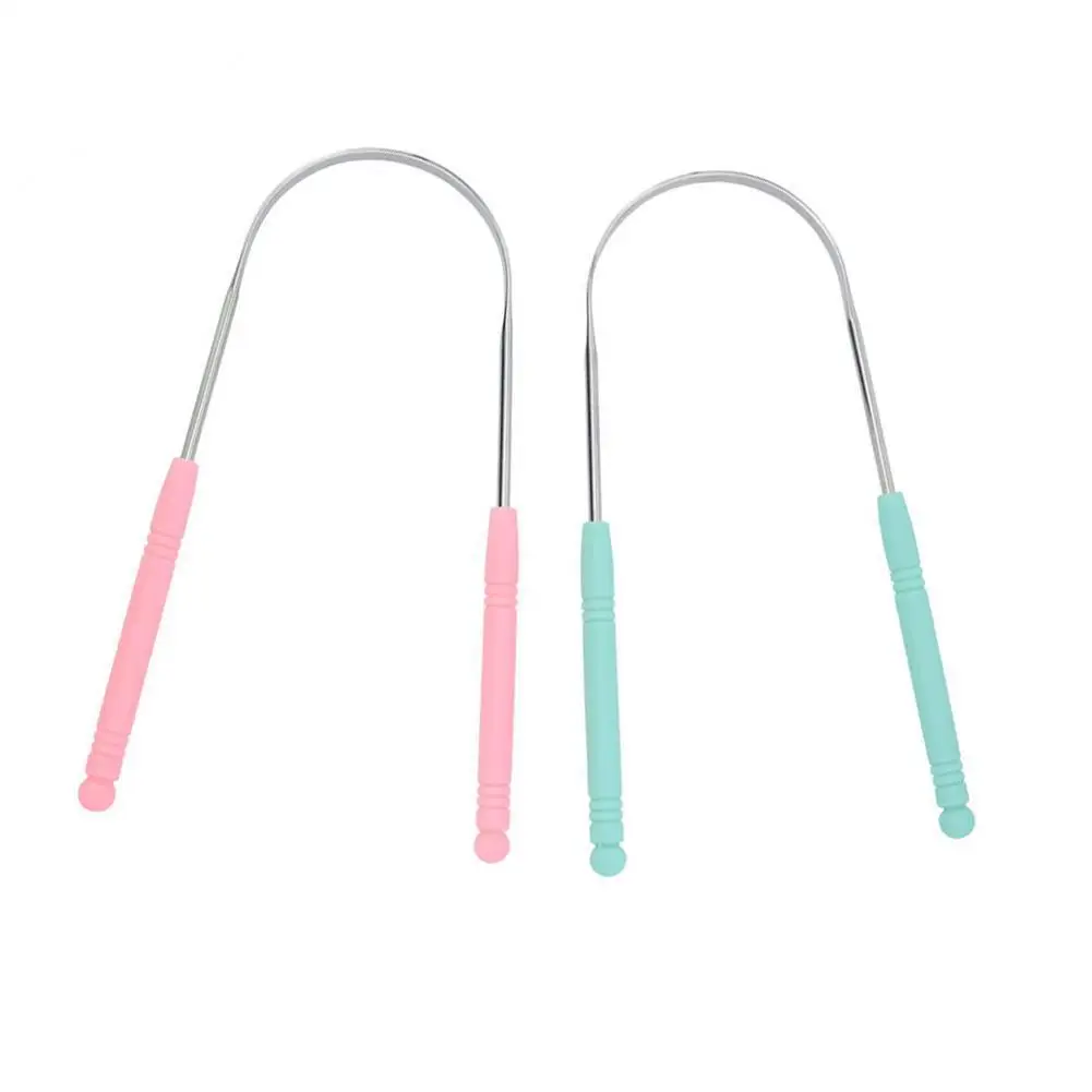2 Colors Stainless Steel Tongue Scraper U-shaped Metal Fresh Breath Cleaning Coated Tongue Toothbrush Oral Hygiene Care Tools
2 Colors Stainless Steel Tongue Scraper U-shaped Metal Fresh Breath Cleaning Coated Tongue Toothbrush Oral Hygiene Care Tools