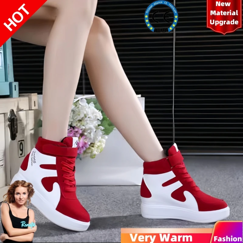 Women Spring 2023 Casual Wedges Black Basket Femme High Top Women's Sports Vulcanize Shoes Platform Boots RedIncrease height
Women Spring 2023 Casual Wedges Black Basket Femme High Top Women's Sports Vulcanize Shoes Platform Boots RedIncrease height