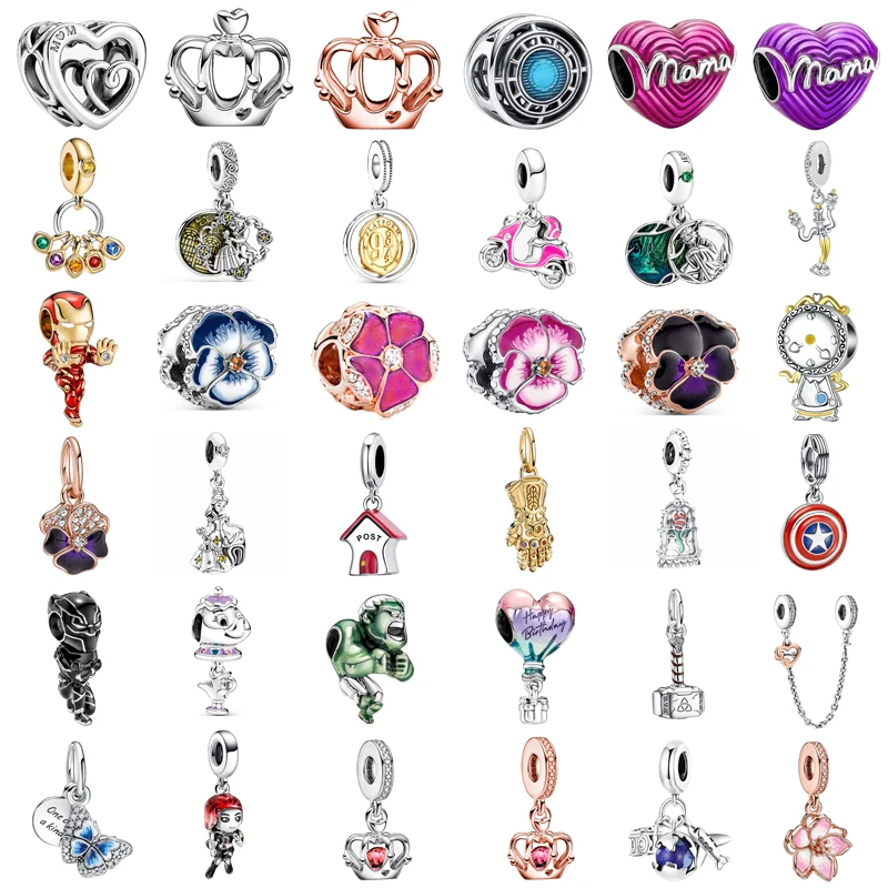 New Fashion Charm Crown Electric Car Rose Beads Fit Original Pandora Ladies Bracelet Jewelry Accessories Gift
New Fashion Charm Crown Electric Car Rose Beads Fit Original Pandora Ladies Bracelet Jewelry Accessories Gift