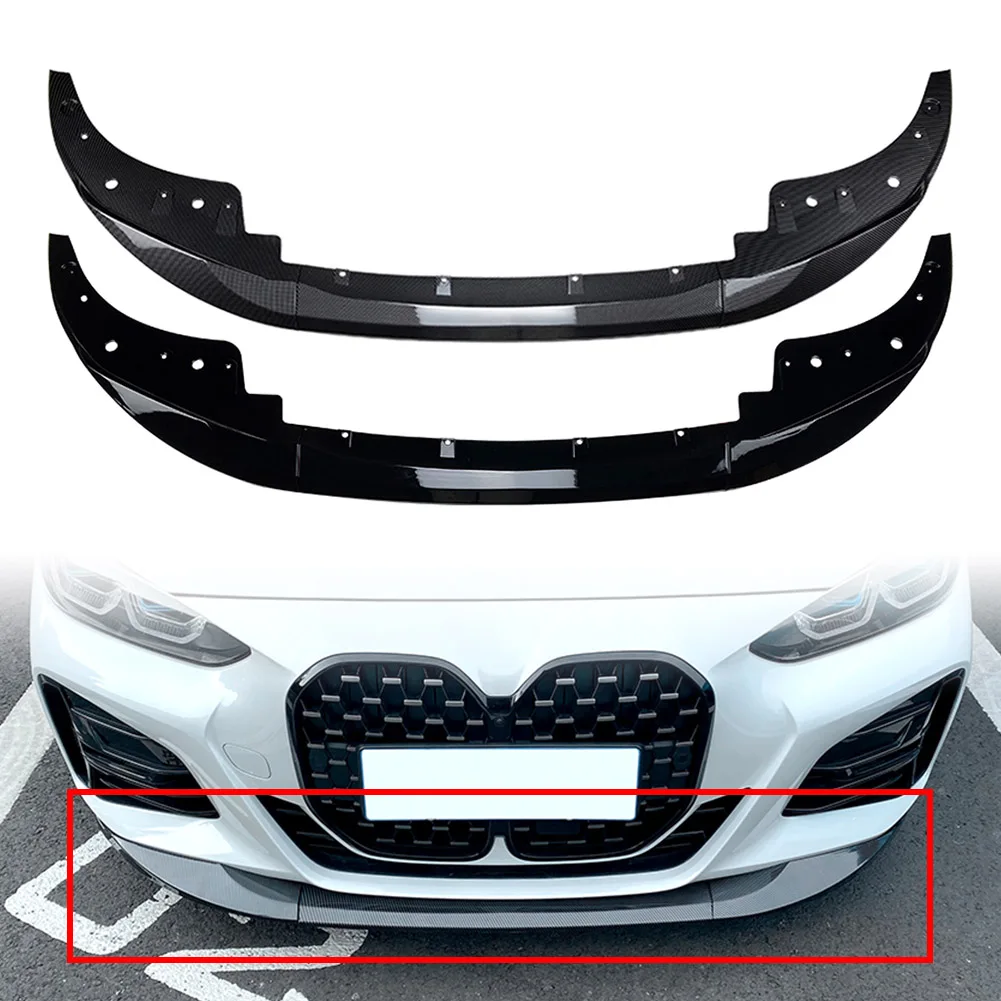 

MP Style Car Front Bumper Lip Splitters For BMW 4 Series M Sport G22 2020+ For G23 G24 G26 M440i 430i 420i 420d 2021 2022 2023