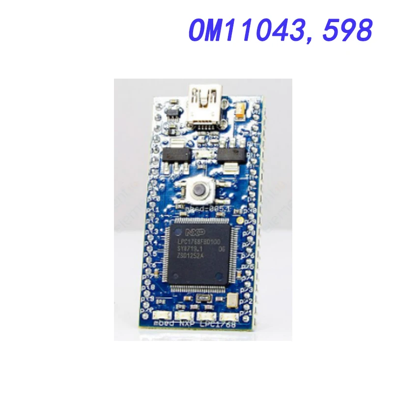 Avada Tech OM11043,598 Evaluation board, LPC176x series MCU, MBED prototype design, drag programming
Avada Tech OM11043,598 Evaluation board, LPC176x series MCU, MBED prototype design, drag programming