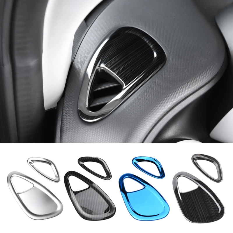 Car Air Conditioner Air Outlet Decoration Cover Dashboard Moulding Sticker for Smart 453 Fortwo Forfour Modification Trim
Car Air Conditioner Air Outlet Decoration Cover Dashboard Moulding Sticker for Smart 453 Fortwo Forfour Modification Trim