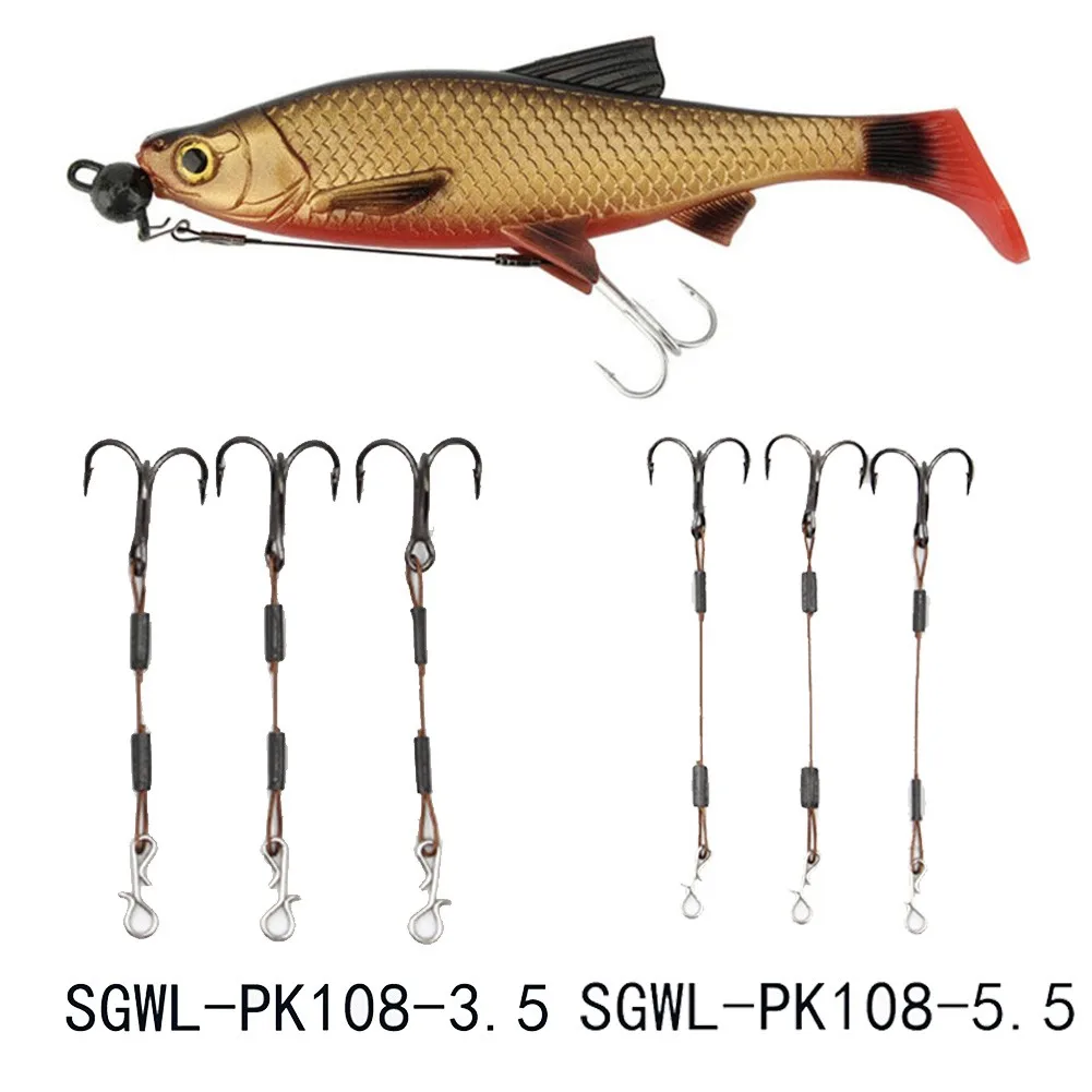 3pcs/pack Treble Hooks Pike Perch Bass Preda Tor Lure Fishing Stingers Treble Hooks Stainless Steel Treble Hooks Pike Perch
3pcs/pack Treble Hooks Pike Perch Bass Preda Tor Lure Fishing Stingers Treble Hooks Stainless Steel Treble Hooks Pike Perch