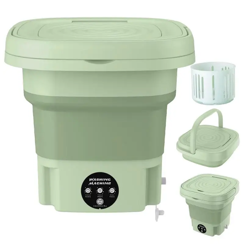 Foldable Washing Machines 8L Mini Washer Portable Socks Washer Machine High Capacity Small Laundry Bucket Efficient Lazy Person
Foldable Washing Machines 8L Mini Washer Portable Socks Washer Machine High Capacity Small Laundry Bucket Efficient Lazy Person