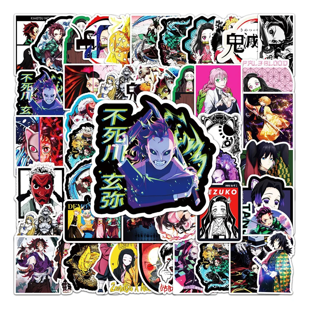 10/30/50PCS New DIY Anime Demon Slayer Stickers Cartoon Creative Kids Computer Luggage Car Chair Decoration Waterproof Wholesale
10/30/50PCS New DIY Anime Demon Slayer Stickers Cartoon Creative Kids Computer Luggage Car Chair Decoration Waterproof Wholesale