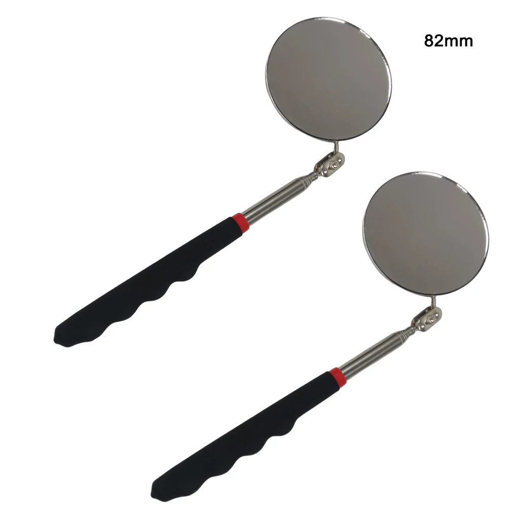 

2 Pcs Car Inspection Mirrors Tools Telescoping Mirrors Extend Mechanic Tools Inspection Mirror Telescopic Handle Repairing Tools