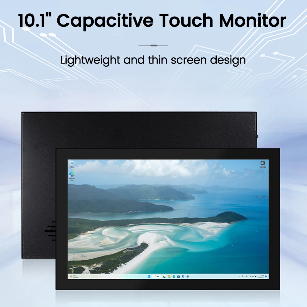 10.1 Inch Touch Screen for Raspberry Pi 1280x800 Resolution IPS Capacitive Touchscreen HDMI Monitor for Raspberry Pi Laptop
10.1 Inch Touch Screen for Raspberry Pi 1280x800 Resolution IPS Capacitive Touchscreen HDMI Monitor for Raspberry Pi Laptop