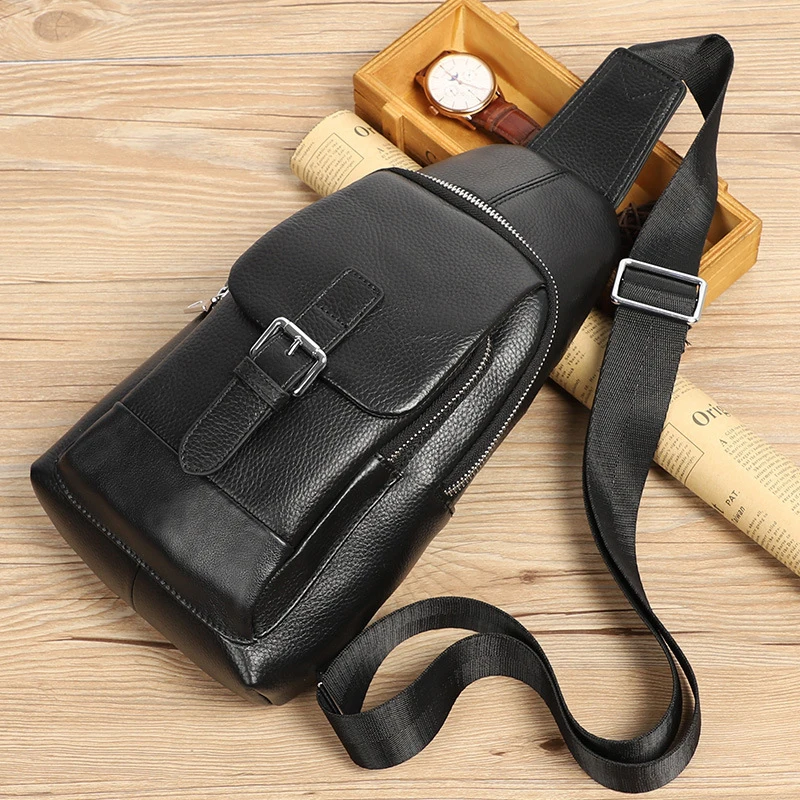 AETOO Chest bag men's leather casual Korean version men's bag Bao head layer cowhide single shoulder crossbody bag cowhide men'
AETOO Chest bag men's leather casual Korean version men's bag Bao head layer cowhide single shoulder crossbody bag cowhide men'