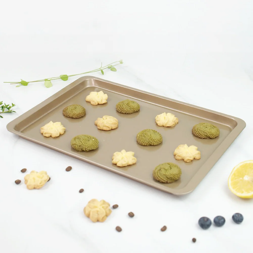 14 Inch Non-Stick Baking Tray Carbon Steel Bread Cake Cookies Pan Bakery Oven For Homes, Restaurants, Restaurants
14 Inch Non-Stick Baking Tray Carbon Steel Bread Cake Cookies Pan Bakery Oven For Homes, Restaurants, Restaurants