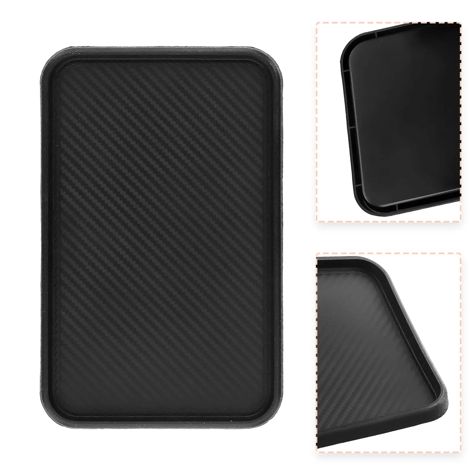 Car Mat Dashboard Silicone Non-Slip Storage Black Front Catcher Pad Tool Kit Parts Practical Universal Replacement
Car Mat Dashboard Silicone Non-Slip Storage Black Front Catcher Pad Tool Kit Parts Practical Universal Replacement