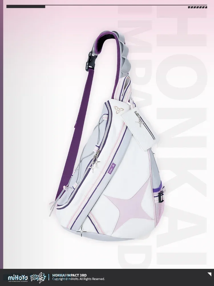 

MiHoYo Official Genuine Honkai Impact 3 Elysia Accessories Bag Doujin Herrscher Of Human: Ego Shoulder Bag Couples Backpack Gift
