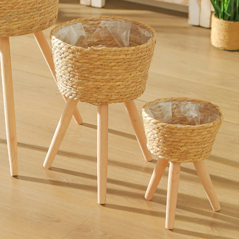 Home Woven Plant Basket Wooden Woven Plant Pot Rack Wooden Plant Stand Plant Pots Stand
Home Woven Plant Basket Wooden Woven Plant Pot Rack Wooden Plant Stand Plant Pots Stand