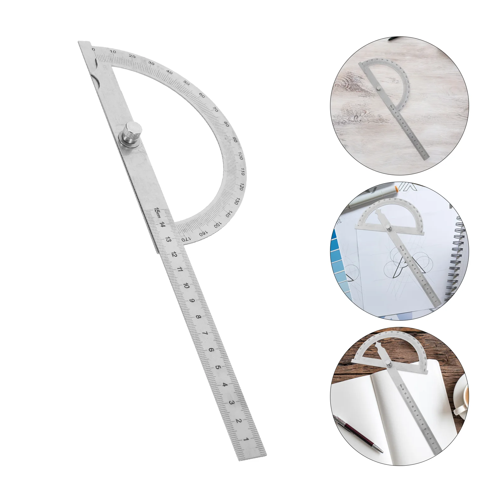 Protractor Tool Angle Finder with Swing Arm Machinist Engineer Ruler Drawing Protractors Woodworking
Protractor Tool Angle Finder with Swing Arm Machinist Engineer Ruler Drawing Protractors Woodworking