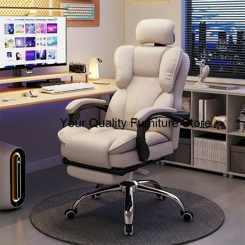 Recliner Office Chair Mobile Ergonomic Lounge Luxury Floor Arm Designer Office Chair White Cadeira Ergonomica Furniture HDH
Recliner Office Chair Mobile Ergonomic Lounge Luxury Floor Arm Designer Office Chair White Cadeira Ergonomica Furniture HDH