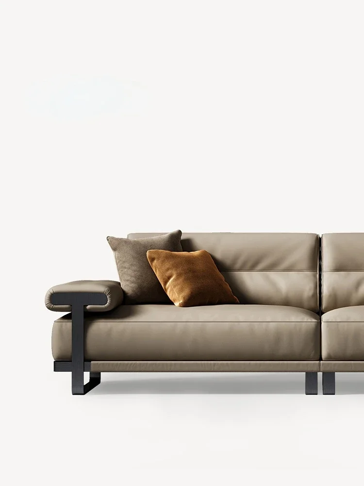 Light Luxury Leather Sofa First Layer Cowhide Simple Modern Living Room Furniture Italian High-End Sofa Combination
Light Luxury Leather Sofa First Layer Cowhide Simple Modern Living Room Furniture Italian High-End Sofa Combination