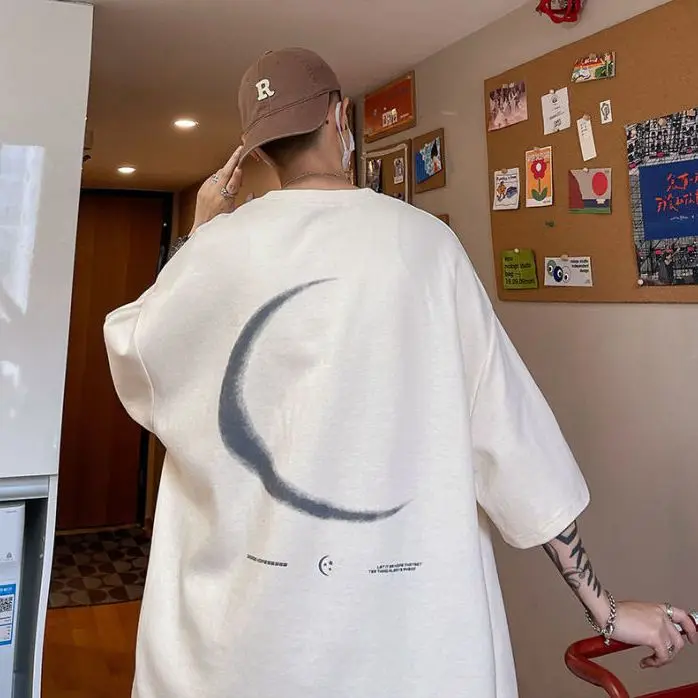 Cotton Korean style short sleeved T shirt Fashion y2k men trendy personality simple y2k hip hop round neck half sleeved top
Cotton Korean style short sleeved T shirt Fashion y2k men trendy personality simple y2k hip hop round neck half sleeved top
