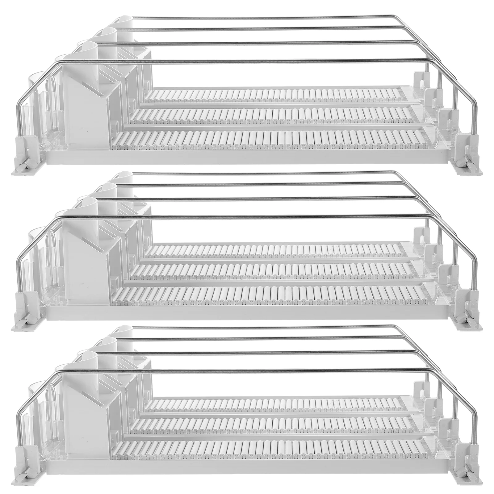 3 Pcs Drink Pusher Merchandise Display Plastic Self Pushing Organizer for Refrigerator Automatic Abs Supermarket Glide Fridge
3 Pcs Drink Pusher Merchandise Display Plastic Self Pushing Organizer for Refrigerator Automatic Abs Supermarket Glide Fridge
