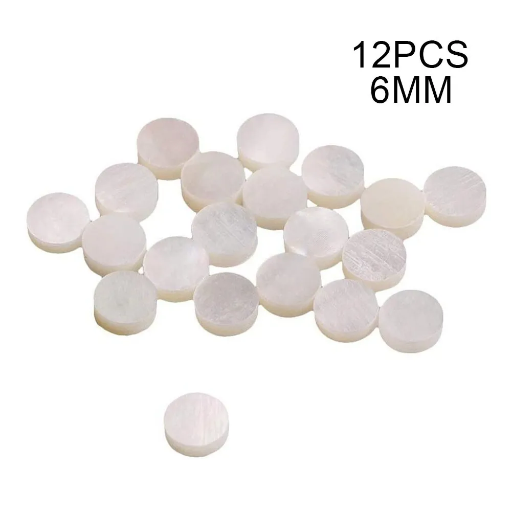 For Guitar Bass Ukulele Banjo Mandolin Precise 6mm White Mother of Pearl Guitar Fingerboard Marker Dots Set of 12
For Guitar Bass Ukulele Banjo Mandolin Precise 6mm White Mother of Pearl Guitar Fingerboard Marker Dots Set of 12