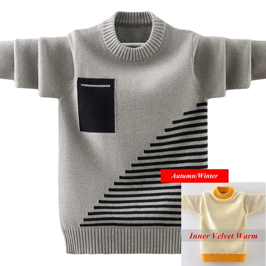 Children's 100% Cotton Sweater 2022 Autumn Winter Kids Casual Pullovers For Teen Boys 4-15 Years Thicken Keep Warm Clothes
Children's 100% Cotton Sweater 2022 Autumn Winter Kids Casual Pullovers For Teen Boys 4-15 Years Thicken Keep Warm Clothes