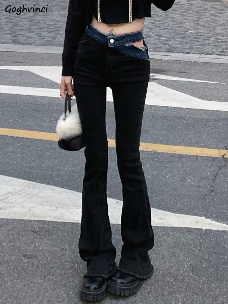 Jeans Women Hollow Out Leisure Streetwear Daily Solid Simple Do Old Skinny Autumn Students All-match Design Boot Cut Ulzzang New
Jeans Women Hollow Out Leisure Streetwear Daily Solid Simple Do Old Skinny Autumn Students All-match Design Boot Cut Ulzzang New