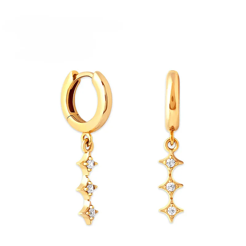 Delicate Hoop Earrings Authentic 925 Sterling Silver Bling Zircon Star Chain Earring For Women Girls Daily Jewelry
Delicate Hoop Earrings Authentic 925 Sterling Silver Bling Zircon Star Chain Earring For Women Girls Daily Jewelry